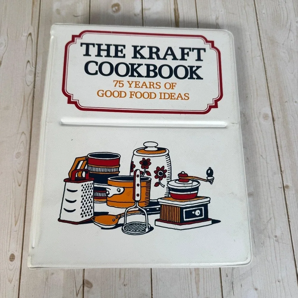The Kraft Cookbook Kraft Kitchens 1977 First Printing Binder Ring Bound Recipes